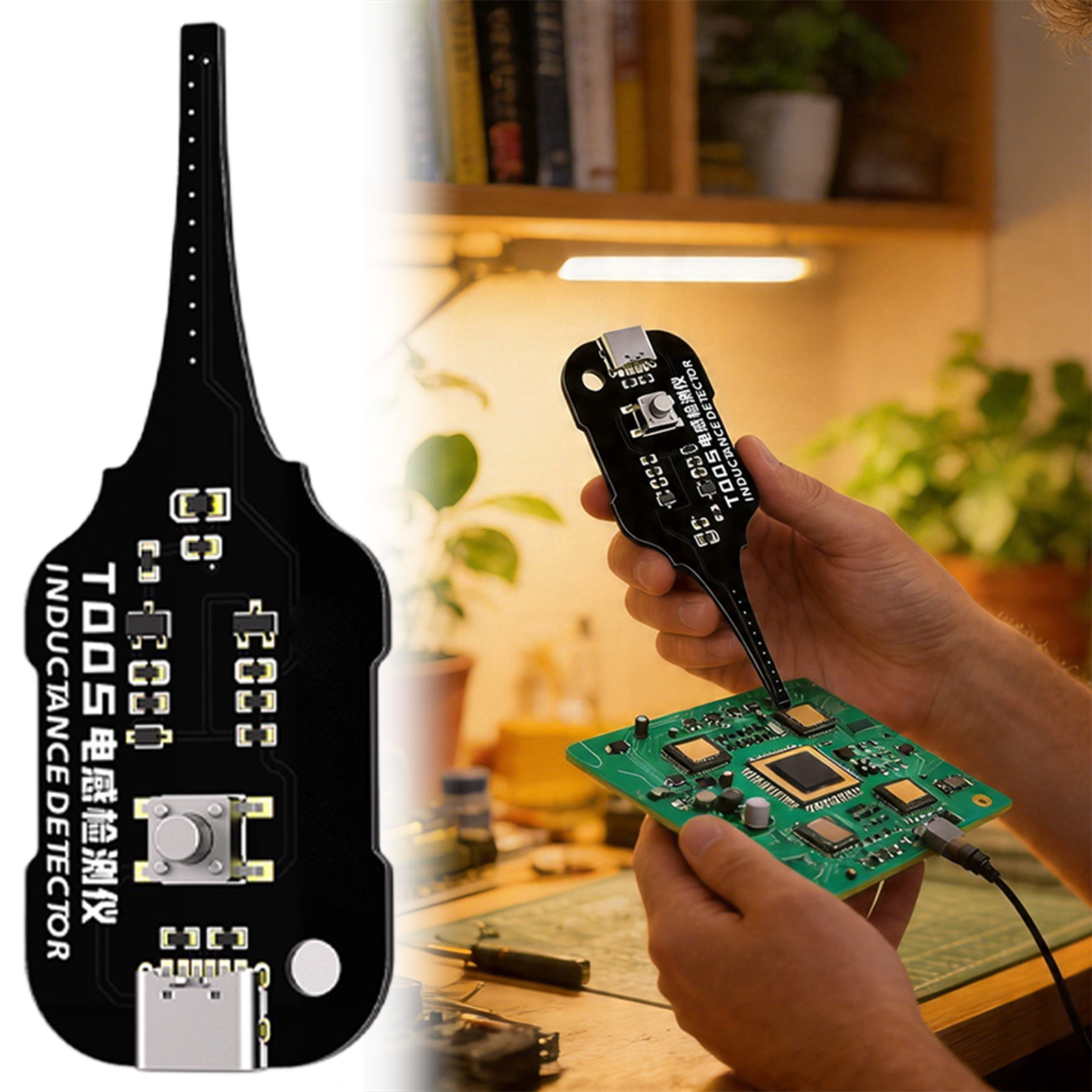 Electronics Repair Tool Kit - Electronic Circuit Board Inductor Detector Inductance