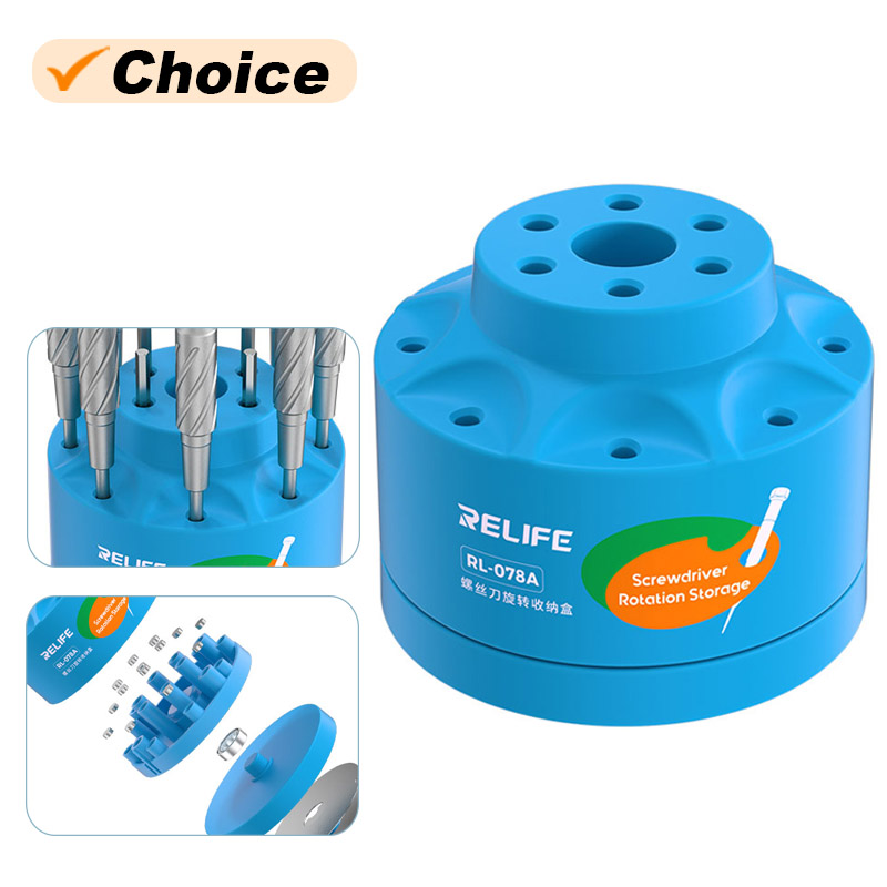 RELIFE RL-078A Rotating Screwd - Electronics Repair Kit With Soldering Iron 评论和价格