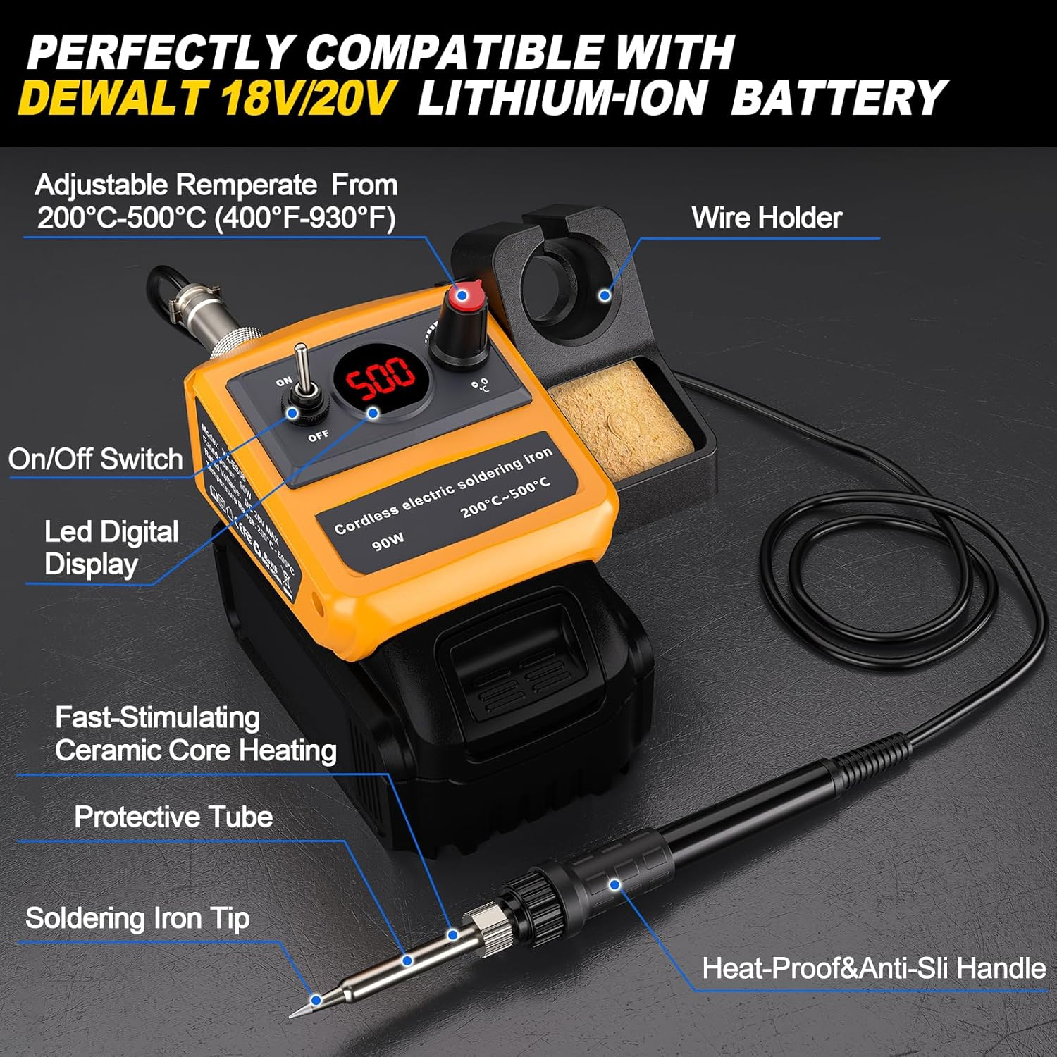NEW Cordless Soldering Iron fo - Electronics Repair Kit With Soldering Iron 评论和价格
