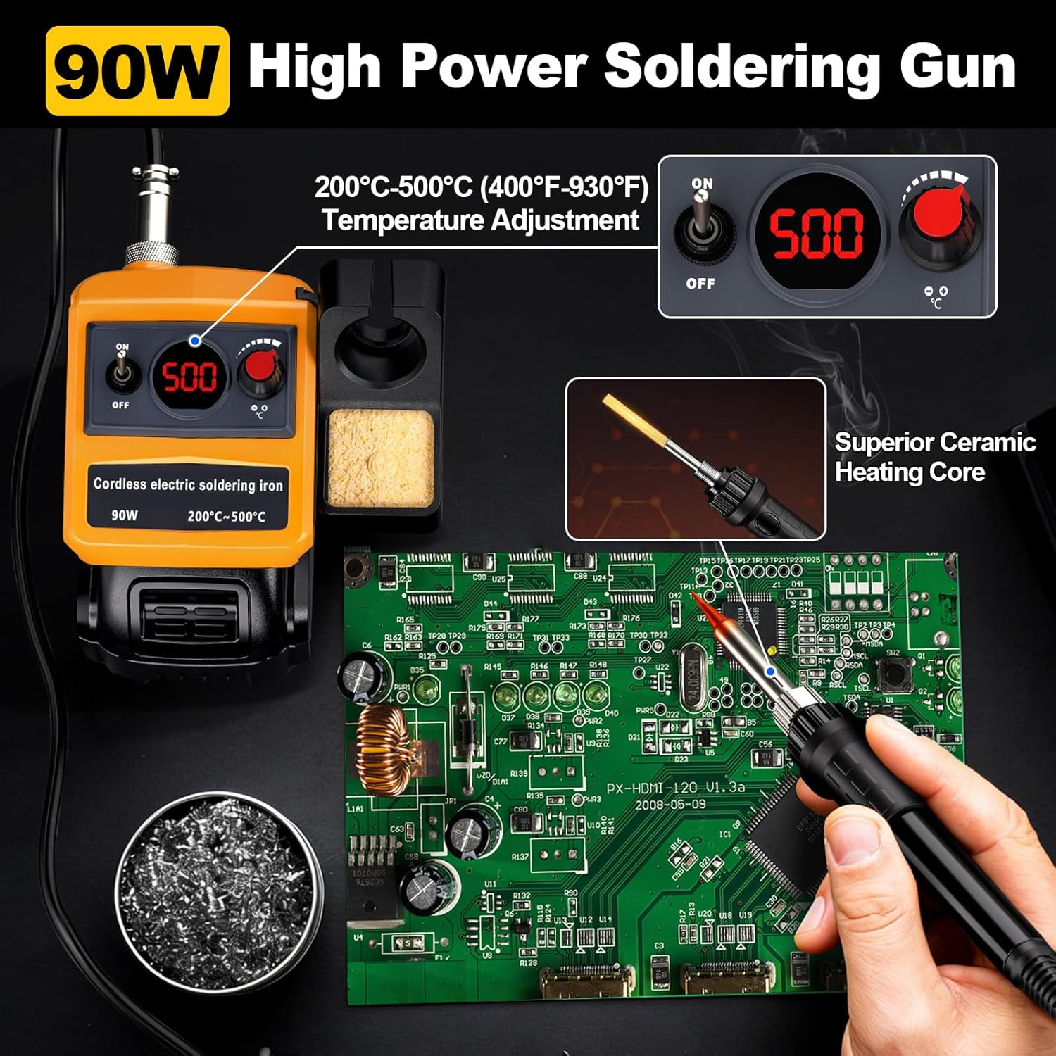 NEW Cordless Soldering Iron fo - Electronics Repair Kit With Soldering Iron 评论和价格