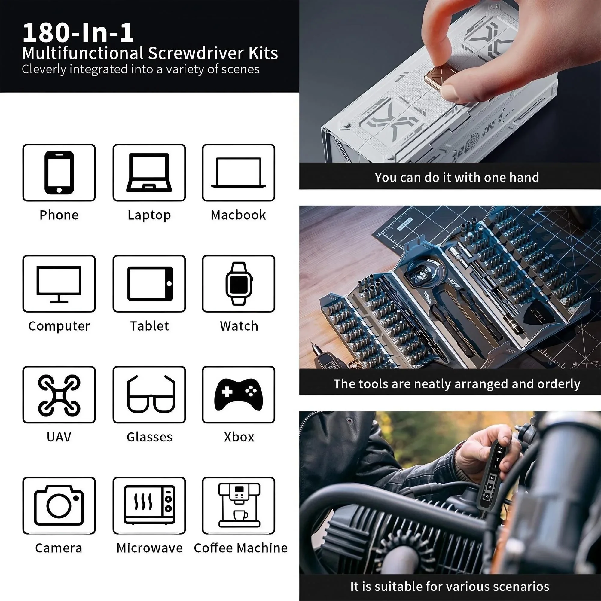 25-in-1 Precision Screwdriver  - Electronics Repair Plus 评论和价格