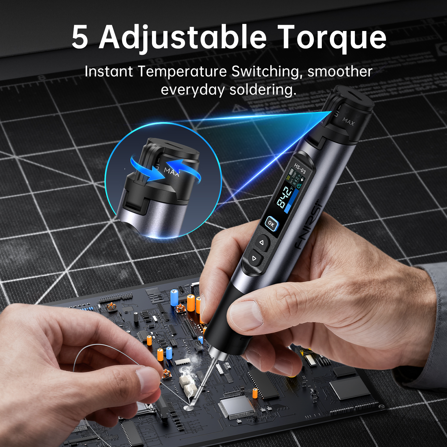 HS03 Plus 100-450°C Cordless S - Electronics Repair Plus 评论和价格