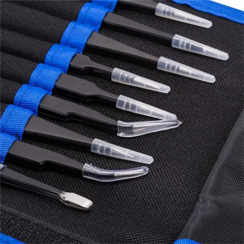 10/9Pcs Tweezers Set Stainless - Electronics Repair Tool Kit 评论和价格
