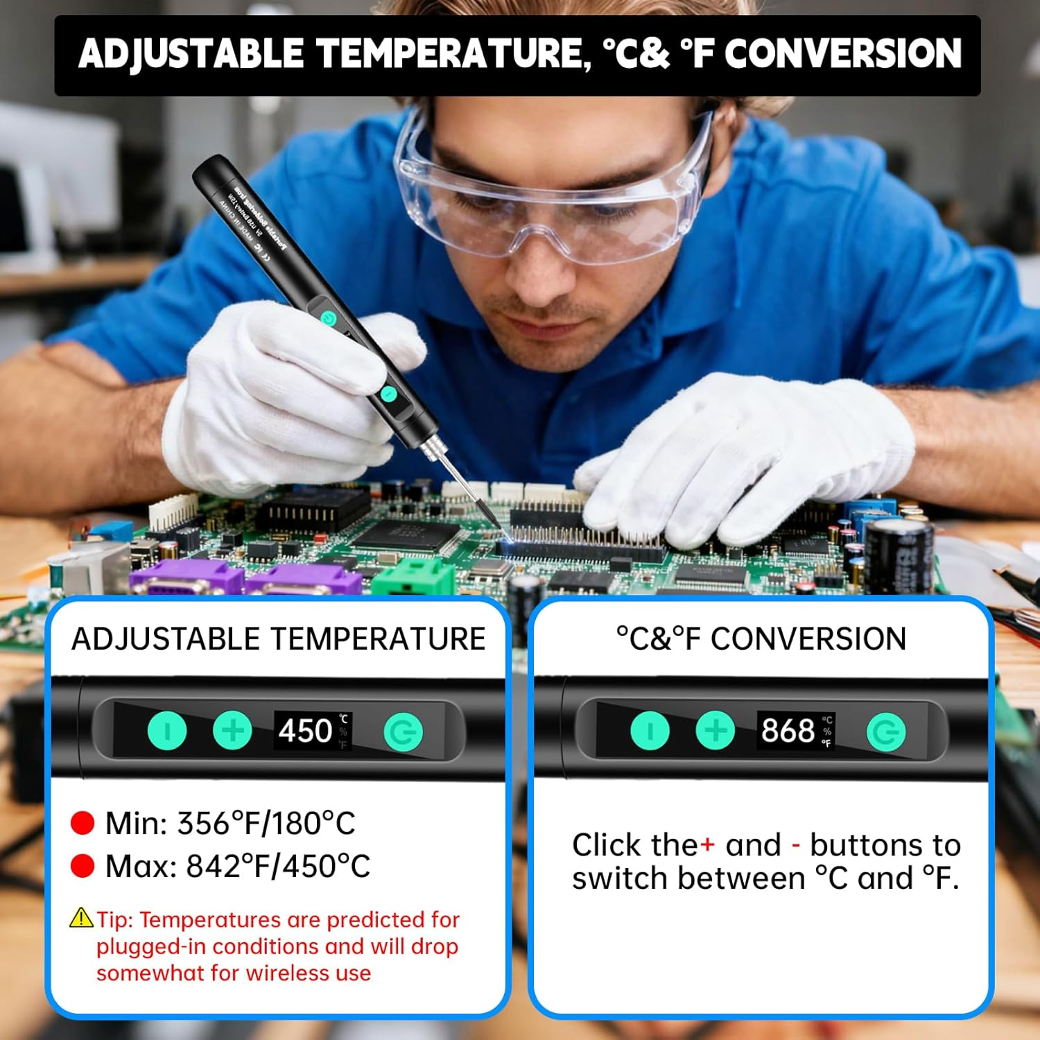 USB Rechargeable Digital Solde - Electronics Repair Tool Kit 评论和价格