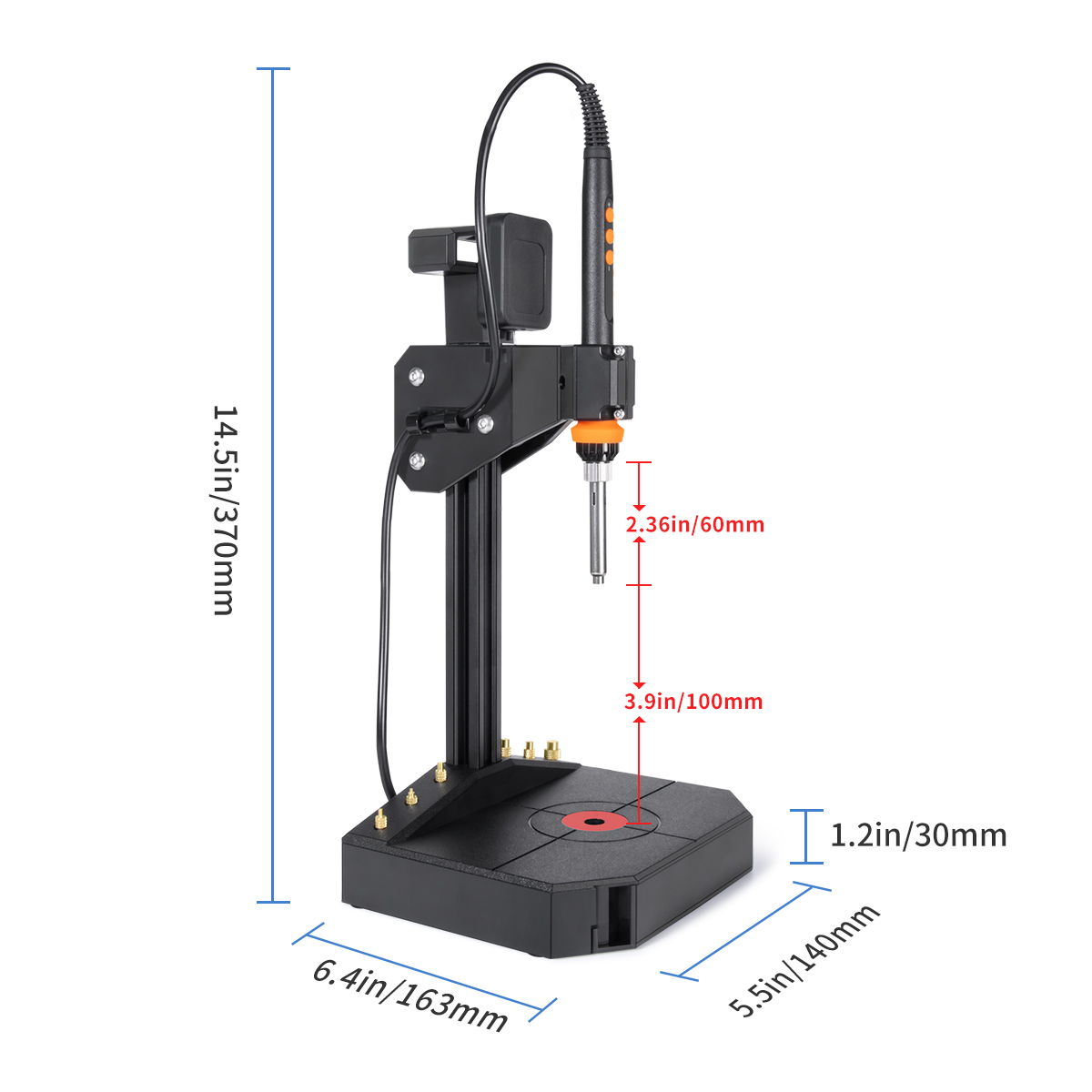 Heat Set Insert Press Tool Ste - Electronics Repair Kit With Soldering Iron 评论和价格