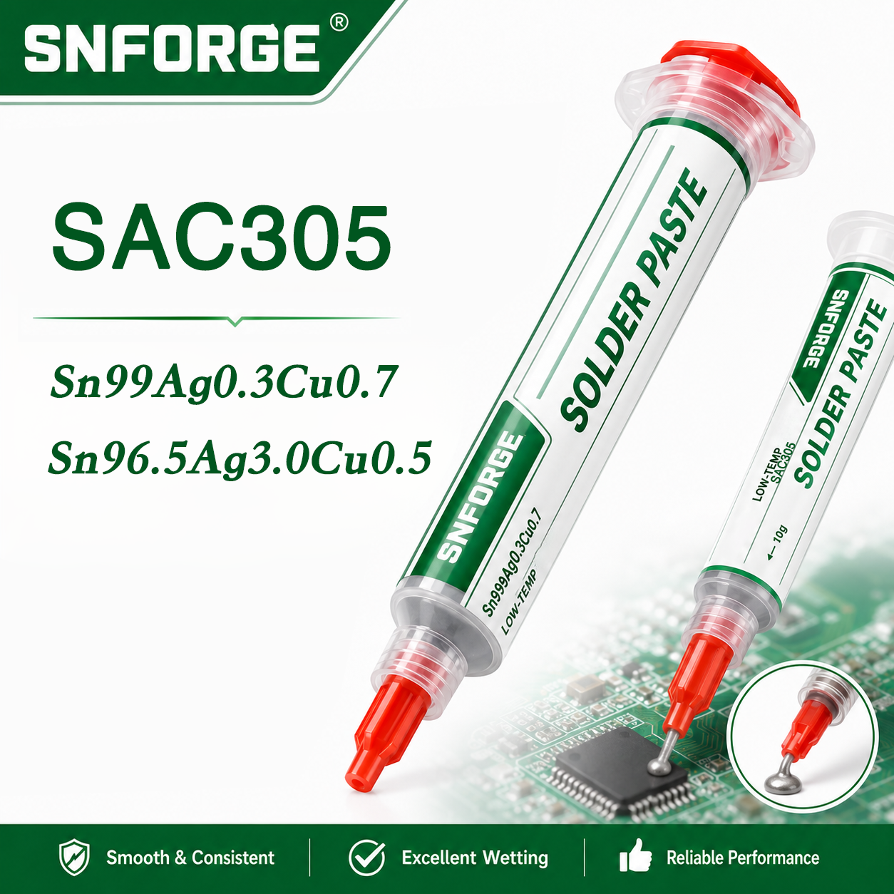 SAC305 Solder Paste Welding Ti - Electronics Repair Shops 评论和价格