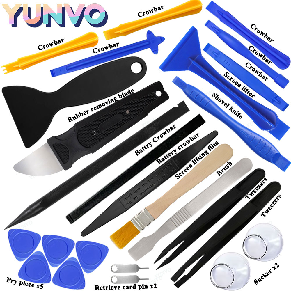 Universal Screen Opening Pry T - Electronics Repair Tool Kit 评论和价格