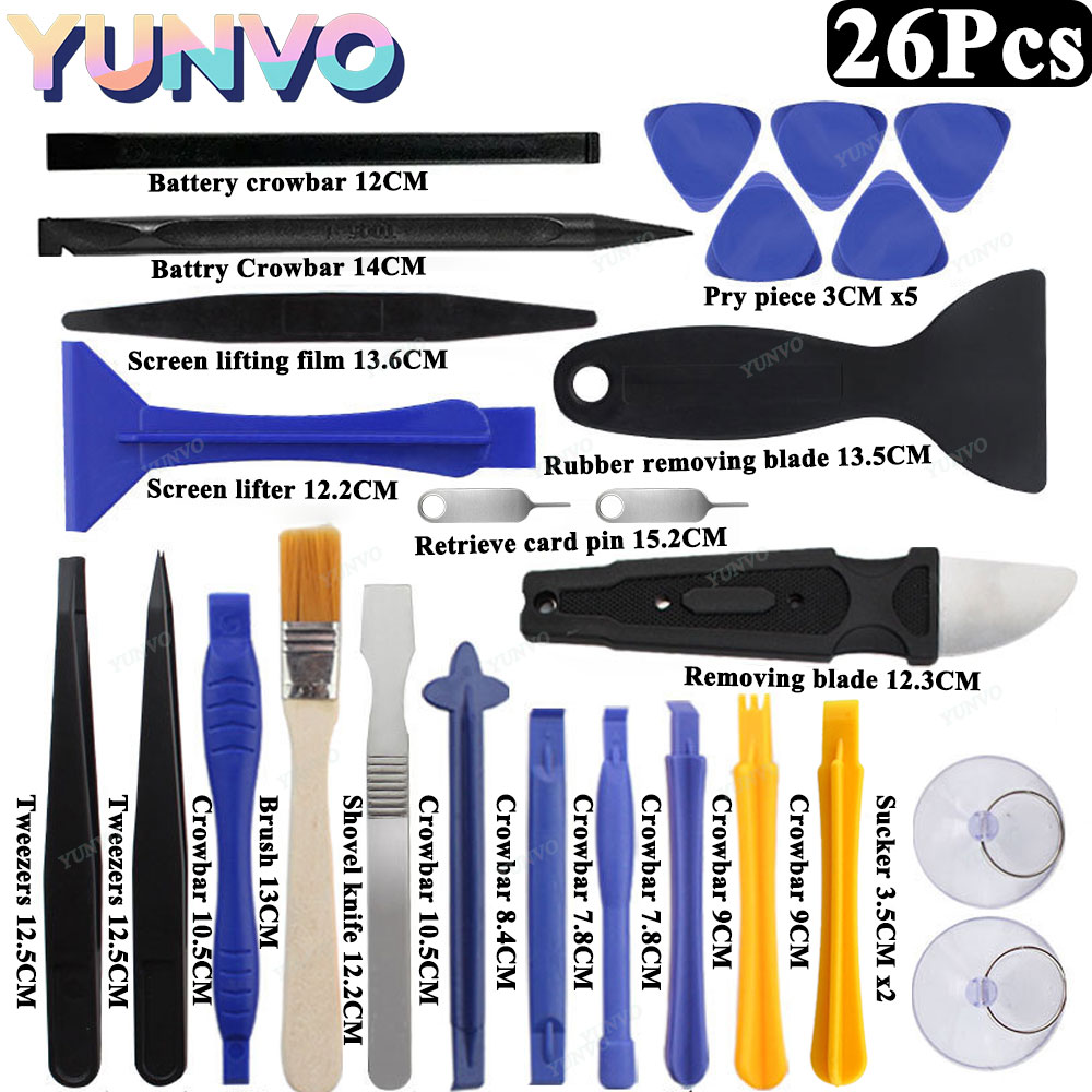 Universal Screen Opening Pry T - Electronics Repair Tool Kit 评论和价格
